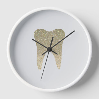 Faux Purpurina Dental Wood Fraude Gran Reloj