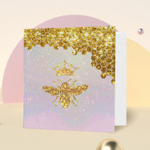 Faux purpurina Queen Bee