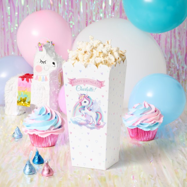 Favor Cajas a una mágica fiesta de cumpleaños. (Fiesta)