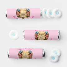 Favor de Breath Savers de menta para niña