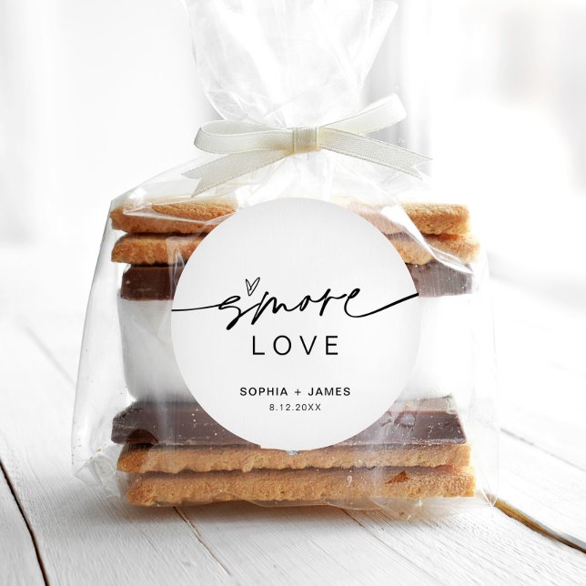 Favor de EVERLEIGH S'more Love 1.5" Pegatina Peque (Subido por el creador)