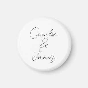 Favor de imán personalizado para invitado, imán de