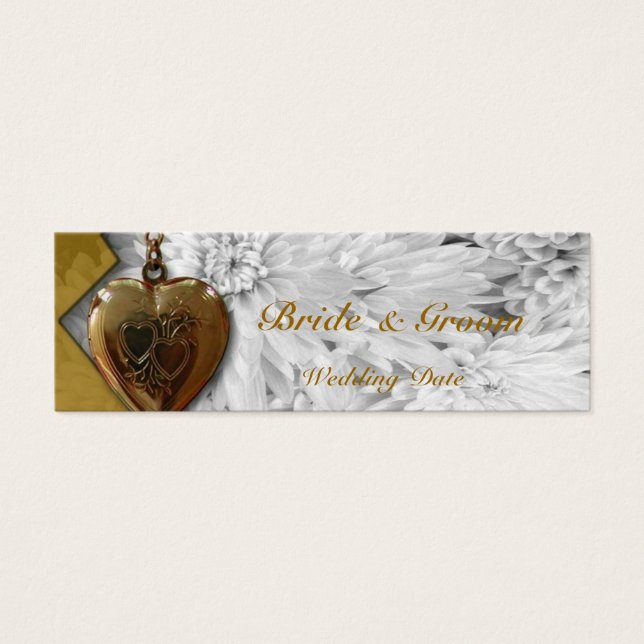 Favor de la boda del corazón (Frente)