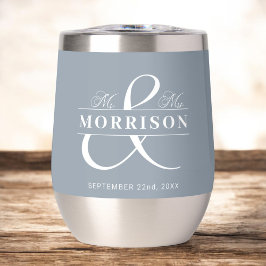 Favor de la boda Sr. Dusty Blue