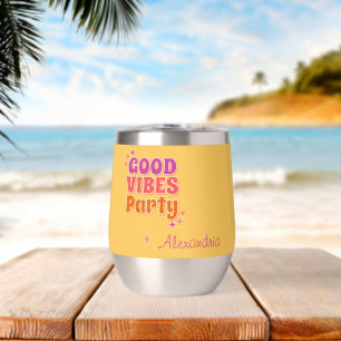 Favor de la fiesta de verano de Good Vibes