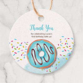 Favor de las Etiquetas Primer Cumpleaños