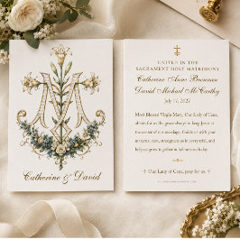 Favor de oración de boda católica Nuestra Señora d
