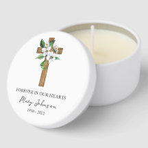 Favor de velas mini funerarias de Jazmín Cruz