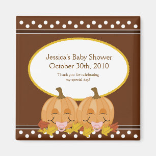 Favor dulce del imán de Baby Shower de las