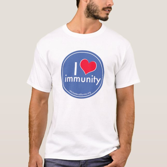 Favorable camisa para hombre vaccínea (Anverso)