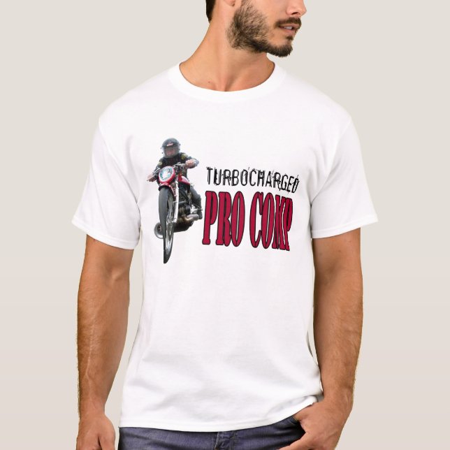 FAVORABLE camiseta Turbocharged del dragbike de (Anverso)