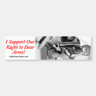 FAVORABLE pegatina de 2A Bumber