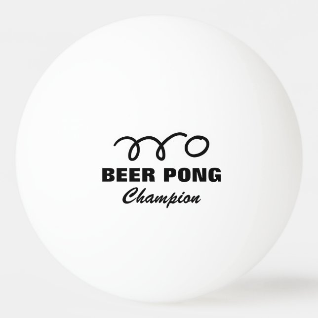 Favorables bolas de ping-pong del campeón del pong (Anverso)