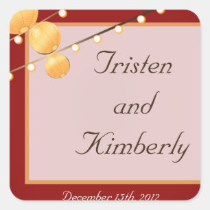 Favorecer a los Pegatinas con linternas de papel e