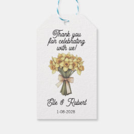 Favorecer etiqueta de regalo