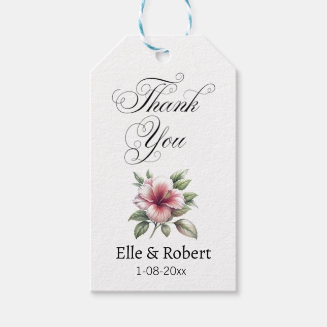 Favorecer etiqueta de regalo (Anverso)