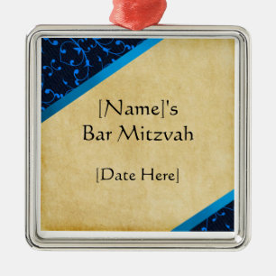 Favores de encargo del ornamento de Mitzvah de la