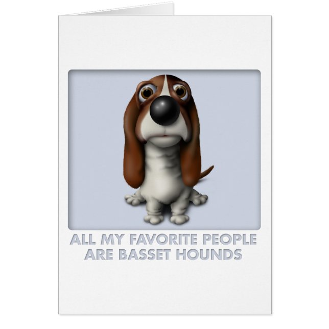 Favorito de Basset Hound (Frente)