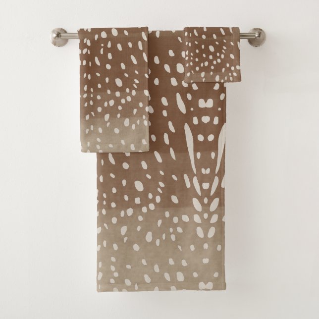 Fawn Spots Baby Deer Animal Print Pattern (In situ)