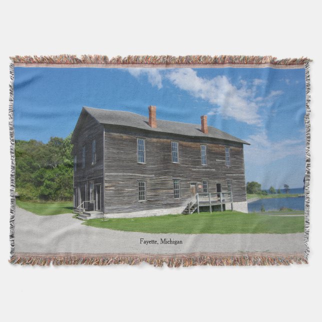 Fayette Opera House arroja manta (Anverso)