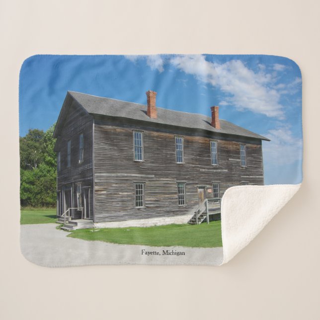 Fayette Opera House sherpa manta (Anverso (horizontal))