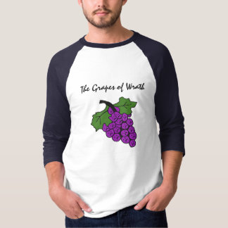 FB las uvas de la camisa divertida de la cólera
