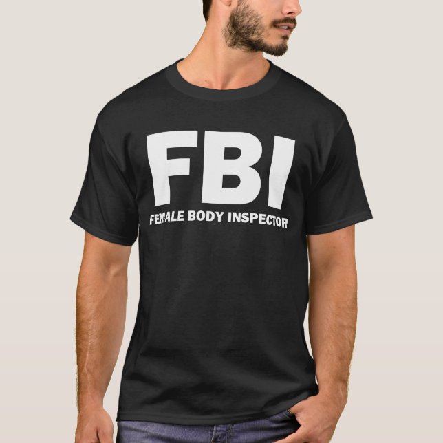 FBI: Camiseta del inspector del cuerpo femenino (Anverso)