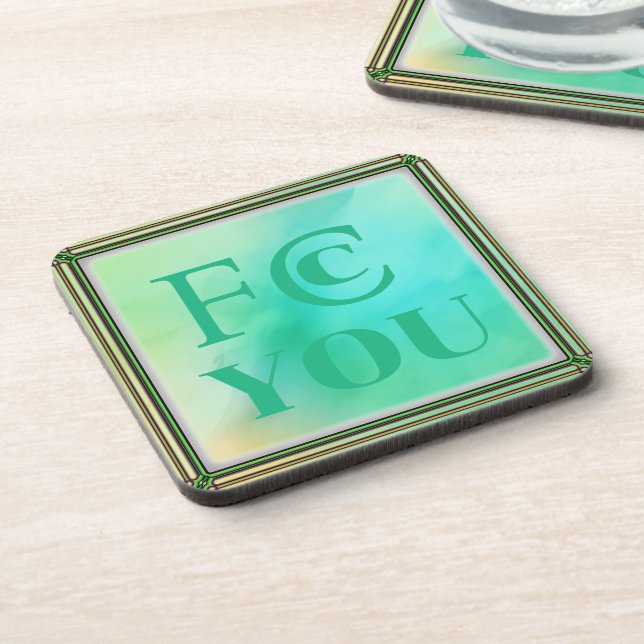 FCC YOU Posavasos (Lado Izquierdo)