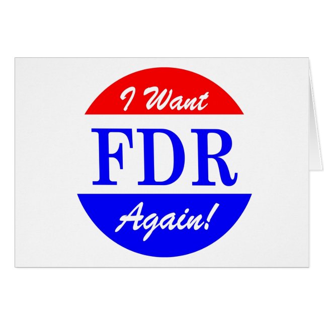 FDR - El presidente más grande Tribute de América (Anverso (Horizontal))