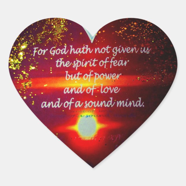 Fe, aliento a los Pegatinas cristianos (Anverso)