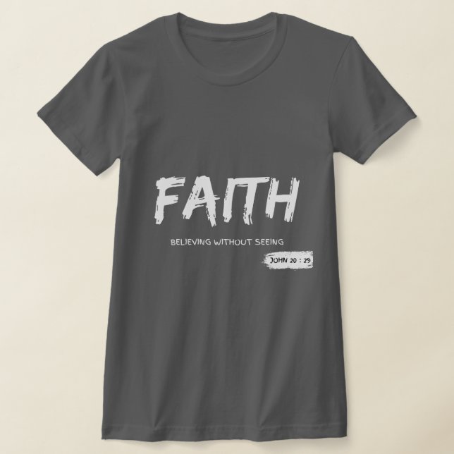 Fe, camisa religiosa (Distribución)