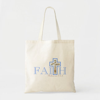 Fe con la bolsa de la cruz del trigo
