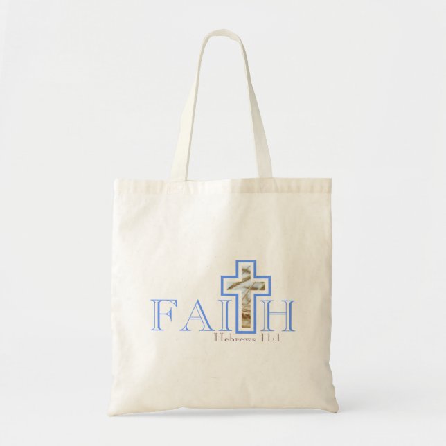 Fe con la bolsa de la cruz del trigo (Frente)