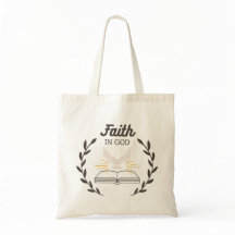 Fe Cristiana Personalizada En La Bolsa De Dios