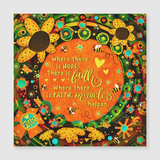 Fe de Irelyn: el milagro floral de Irelyn (Anverso)