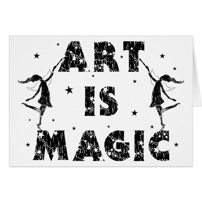 Fe del arte: El arte es magia (Anverso (Horizontal))