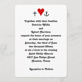 Fe Esperanza Amor| Invitación a la boda