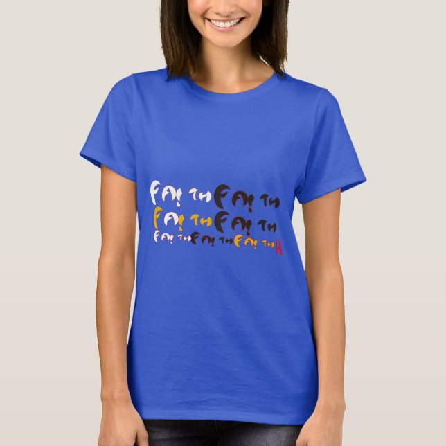 fe fatiga sentirse bien camiseta (Anverso)