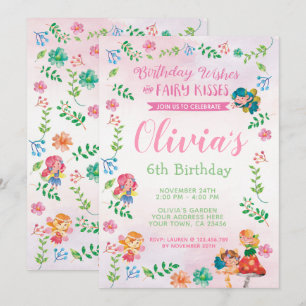 Fe, invitaciones mágicas de cumpleaños