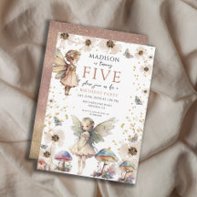 Fe mágica 5ª invitación a fiesta de cumpleaños