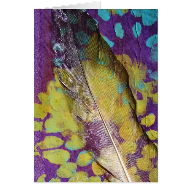Feather Mixed Media (Frente)