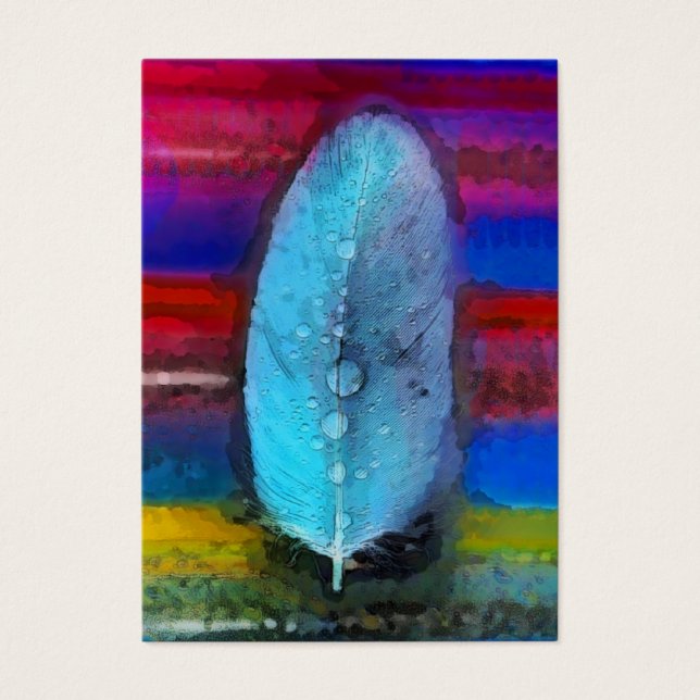 Feather, tarjeta de perfil (Frente)