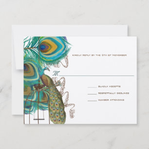 Feather Wedidding RSVP