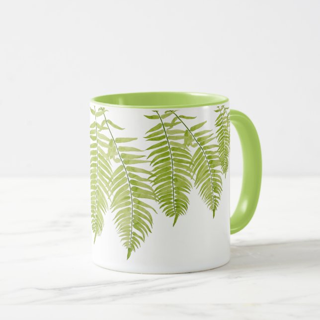 Feathery Fern en una taza de consumo (Anverso derecho)