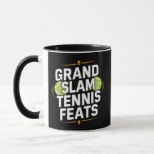 Feats de tenis de Grand Slam, tazas deportivas