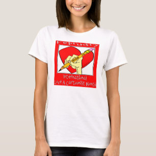 Febrero: Amor internacional una camiseta del