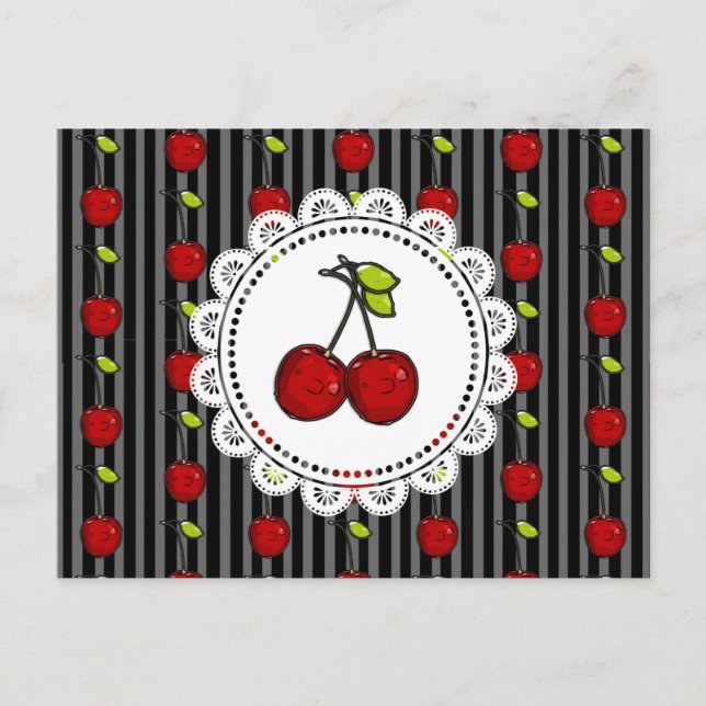 Febrero es la postal nacional del mes del cerezo (Anverso)