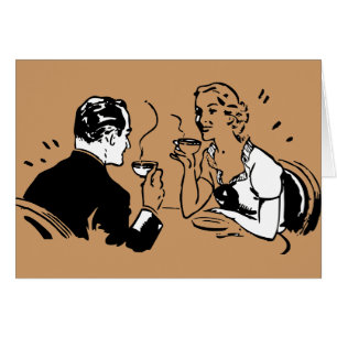 Fecha artsy del café