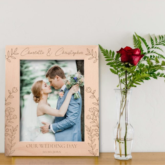 Fecha de nombre del marco de la foto del boda pers (Subido por el creador)