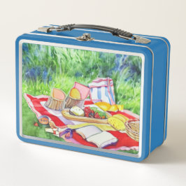 Fecha de picnic acuarela